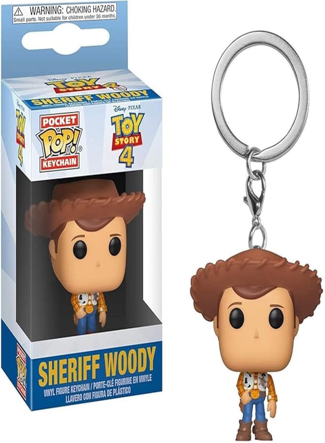 Funko Pocket Pop! Keychain: Toy Story 4 - Sheriff Woody, Action Figures - 37416