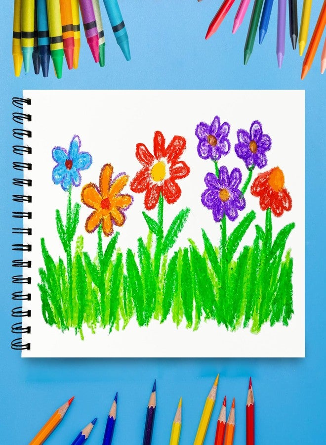 PaperO A4 Sketch Book for Drawing | 100 GSM Thick Paper | 100 Pages(50 Sheets) | Spiral Wire-O Bound | Art Sketching for Artists, Kids & Adults | Unicorn Cover Design - Image 3