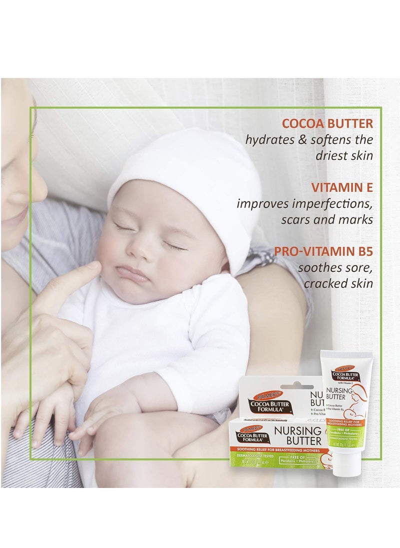 PALMER'S - Palmer's Cocoa Butter Formula Nursing Cream for Breastfeeding Women 30g - Image 1