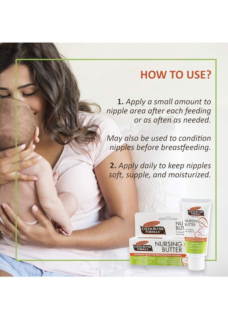 PALMER'S - Palmer's Cocoa Butter Formula Nursing Cream for Breastfeeding Women 30g - Image 1