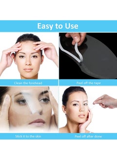 GNAFOTU Disposable Face Sheilds, Clear Shower Eye Shield, Plastic Face Visors Hairdresser Transparent Hairspray Shield Makeup Protector for Eyelash Extensions Hair Cutting, Makeup Shower for Hair Salon 50pcs  - Image 3