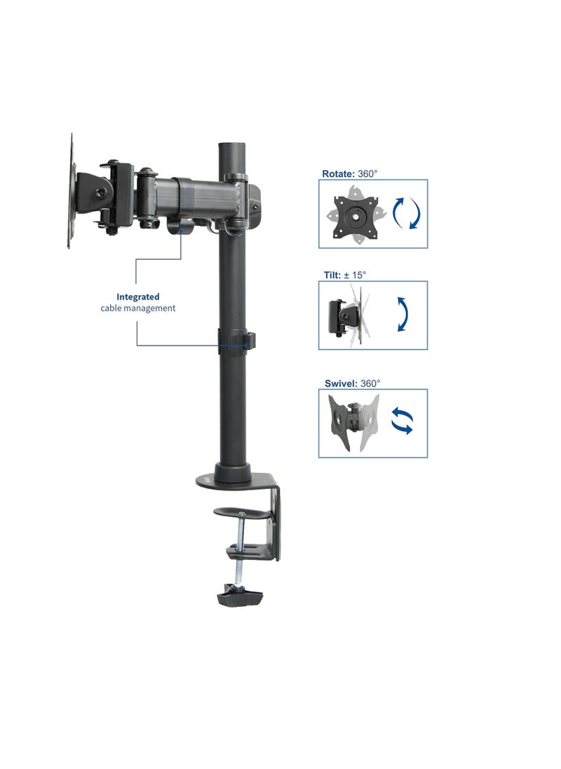 Cool Baby Dual Monitor Arms Fully Adjustable Desk Mount/Articulating Stand for 2 LCD LED Screens up to 27”  - Image 3