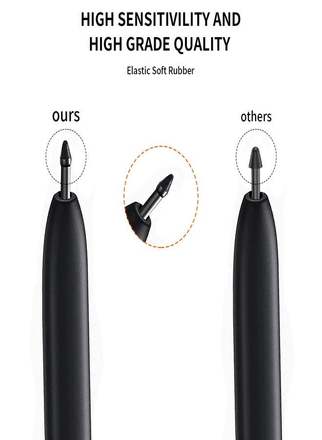 Eaglewireless [3 Pack ] Eaglewireless Stylus S Pen Nibs Replacement for Samsung Galaxy Tab S9,S9 Plus,S9 Ultra,Tab S8 S8 Plus,S8 Ultra& Tab S7 Tab S7 Plus S7 FE,Galaxy S6 Lite+Tweezer [Soft Rubber Tips ] - Image 2
