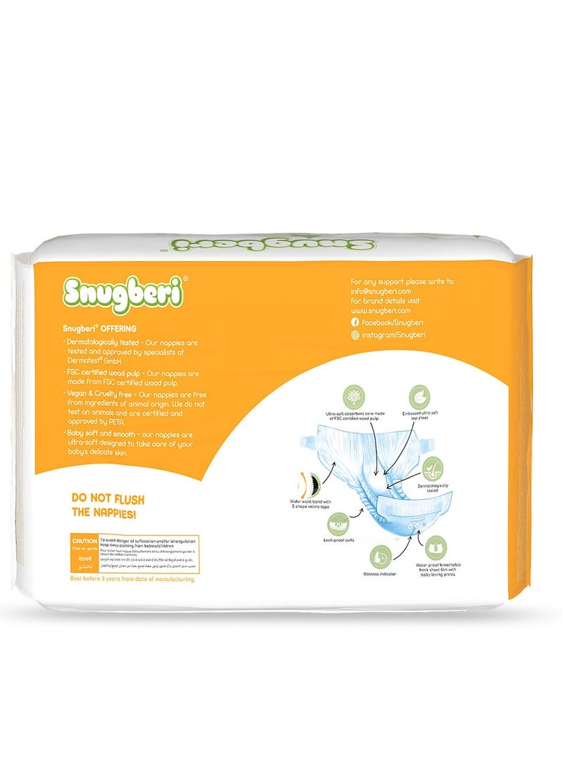Snugberi Diaper Size 3 Medium 6-9 kg 28's Twin Value Pack  - Image 3