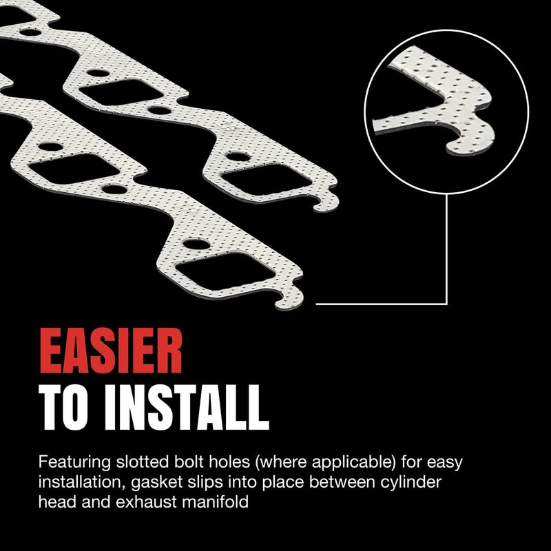 Fel-Pro Exhaust Manifold Gasket Set MS 96659 - Image 5