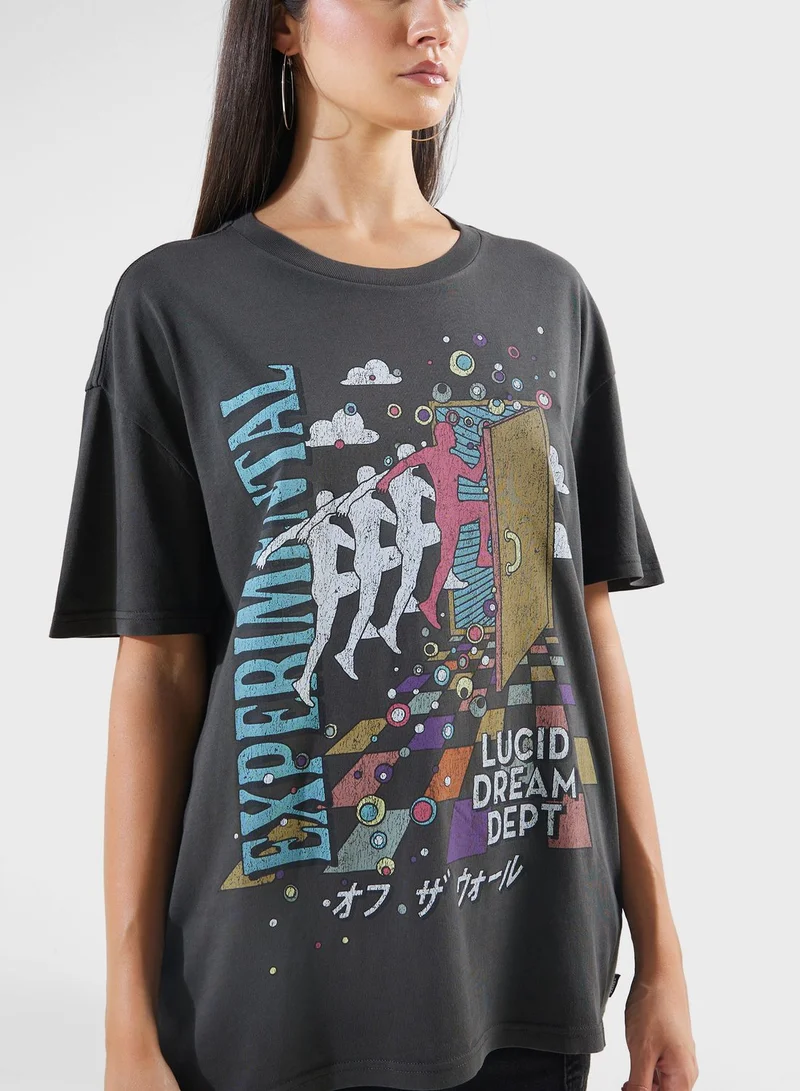 VANS Vivid Dreams Oversized T-Shirt