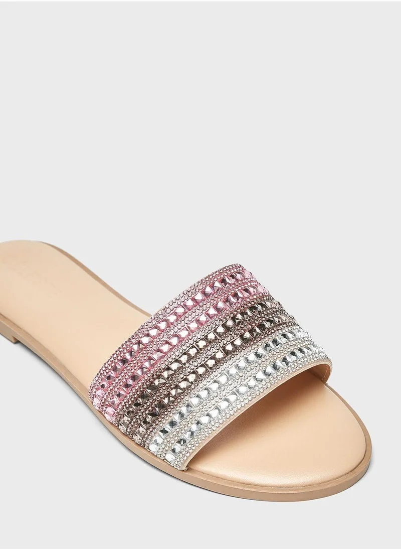 سيليست One Strap Flat Sandals