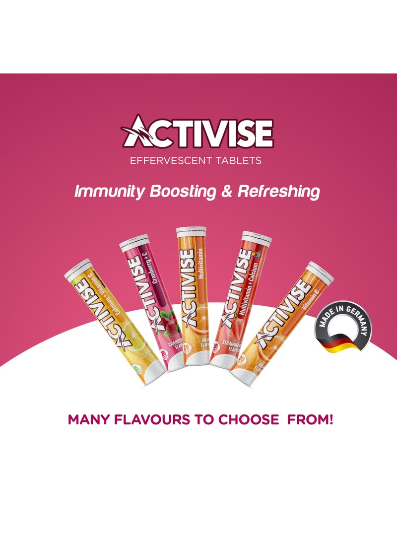 Activise Activise Cranberry + Vitamin C Effervescent 20 Tablets  - Image 5