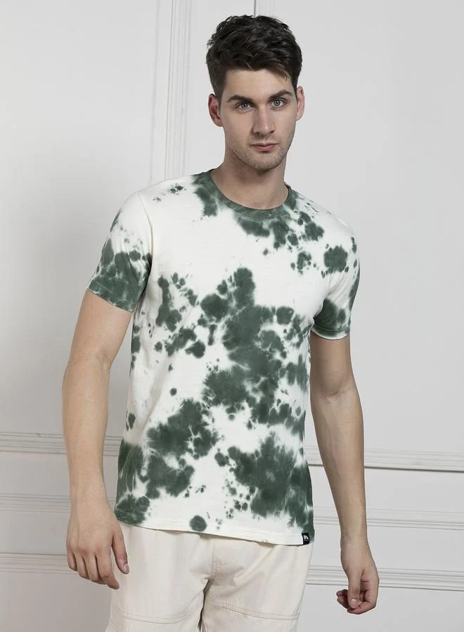 Dennis Lingo Regular Fit Orange Cotton T-Shirt – Bright and Comfortable
