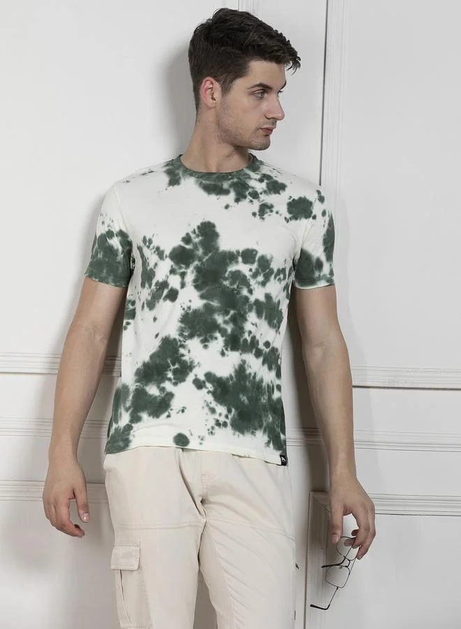 Dennis Lingo Regular Fit Orange Cotton T-Shirt – Bright and Comfortable