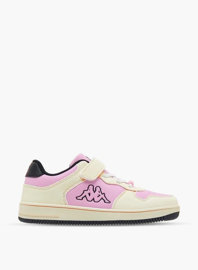 Kappa Boys Colourblock Hook & Loop Sports Shoes