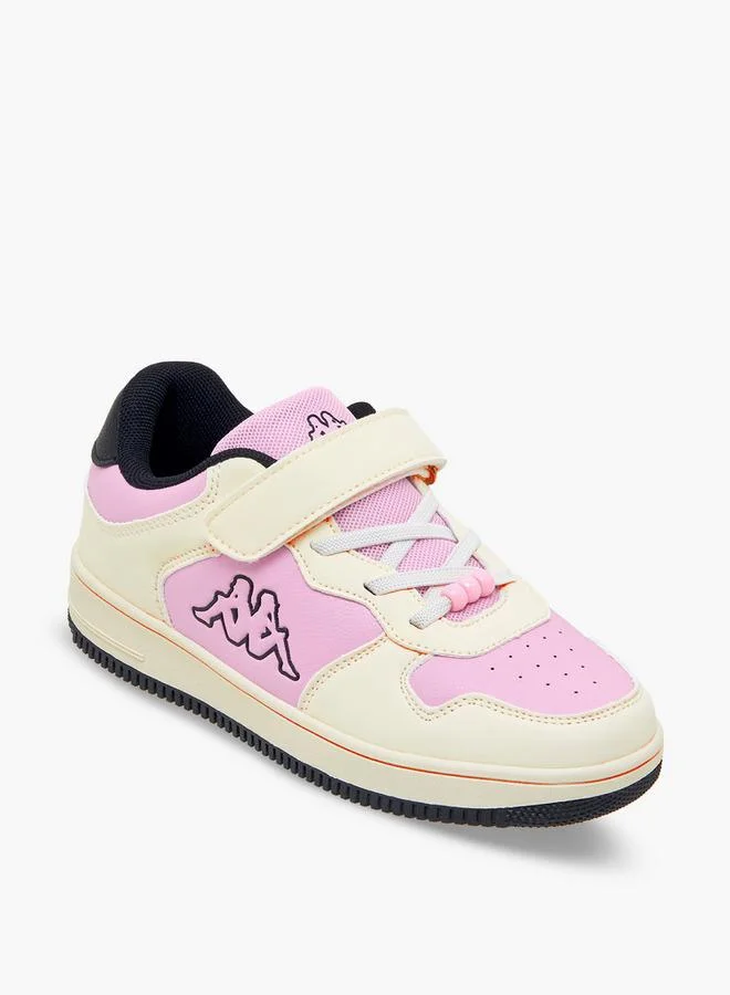 Kappa Boys Colourblock Hook & Loop Sports Shoes
