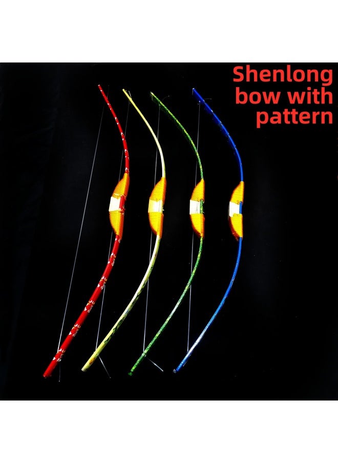 null - Scenic Spots Sell Printed Dragon Words Electroplating Xuanwu Excalibur Park Temple Fair Qinglong Sword Sword Yiwu Wholesale-Color:70cm Dragon Bow - Image 1