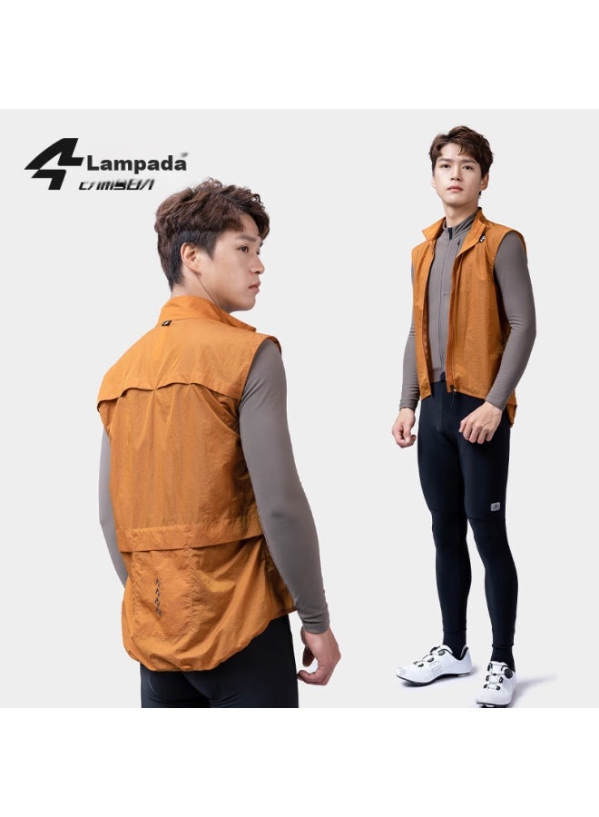 Lampada Lanpada Windproof Vest For Road, Mountain, And City Bikes Cycling Gear, Quick-dry, Spring And Autumn, Casual Color, Size L - Image 1