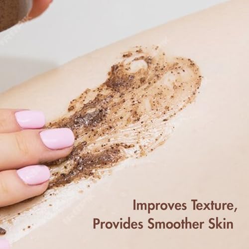 Pink Woolf Body Scrub | Exfoliating Caffeine Micro Polish Chocolate Scrub | Activates Circulation, Removes Dead Skin & Moisturizes Your Skin | 50g (Pack Of 1) - Image 3
