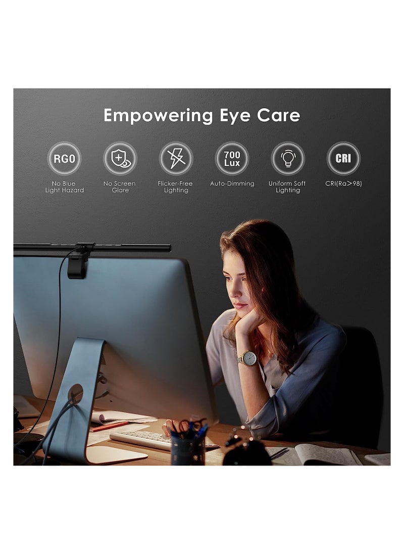 Generic - Monitor Light Bar Quntis Computer Lamp, Screen for Eye Caring, e-Reading LED with Auto-Dimming & Stepless Hue Adjustment, Touch Control, No Screen Glare Space Saving - Image 1