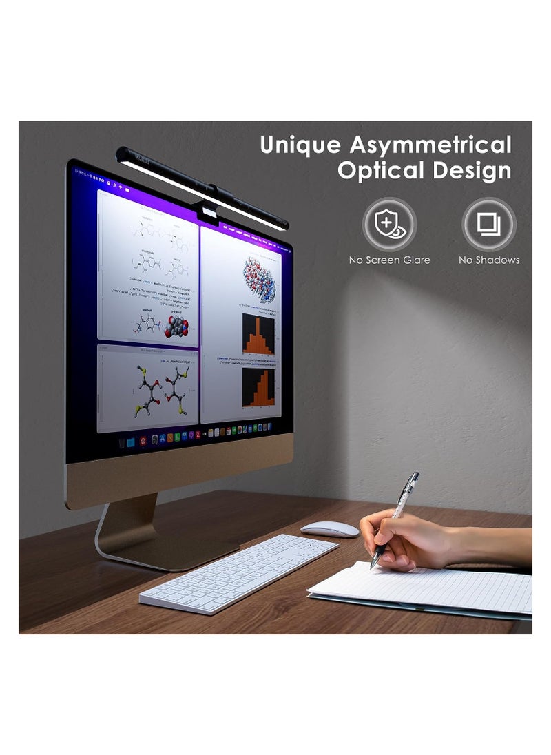 Generic - Monitor Light Bar Quntis Computer Lamp, Screen for Eye Caring, e-Reading LED with Auto-Dimming & Stepless Hue Adjustment, Touch Control, No Screen Glare Space Saving - Image 1
