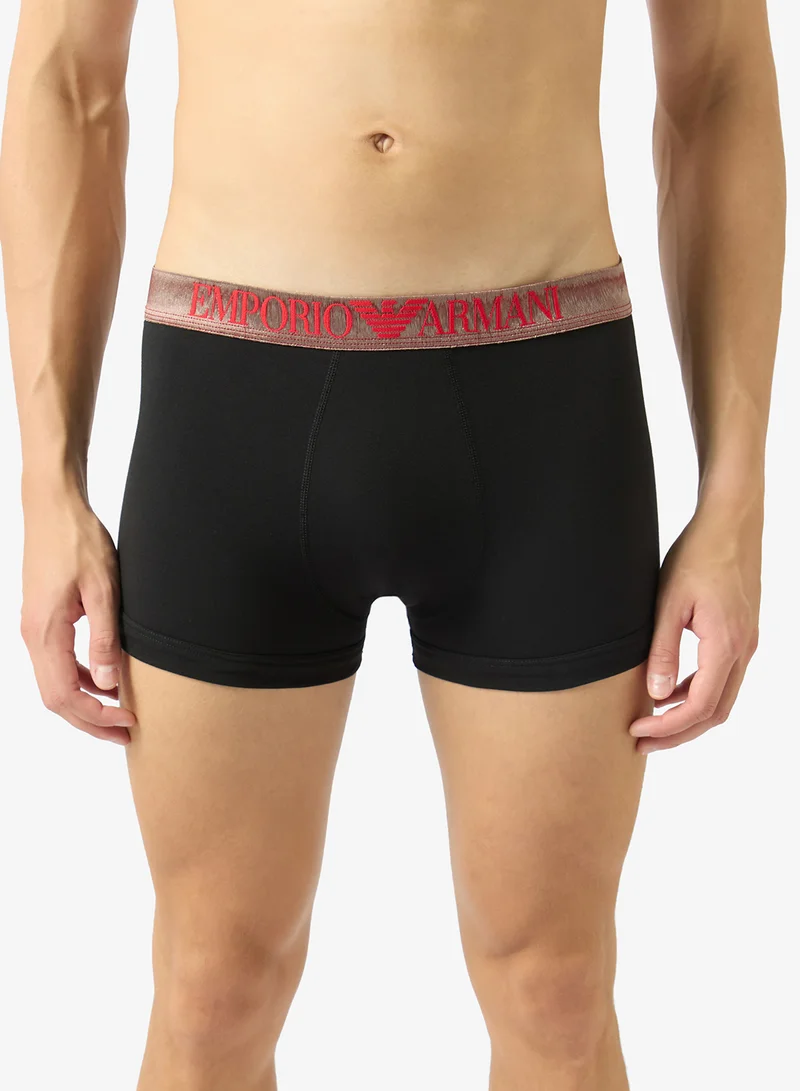 Emporio Armani  3 Pack Of Logo Boxers for Men | Best Price UAE