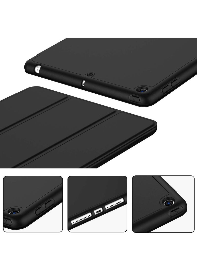 Generic Smart Case for Samsung Galaxy Tab a7 Case 10.4 Inch 2022 2020 (SM-T509 T500 T503 T505 T507) with Pencil Holder, Soft TPU Smart Stand Back Cover Auto Wake/Sleep Feature - Black  - Image 5