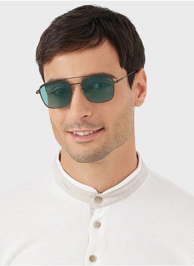 30Sundays Valiant Rectangular   Sunglasses