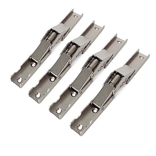 YIDELAI 90 Degree Folding Door/Shelf Hinge Hidden Bracket Table Holder Furniture Parts (4pc) - Image 1