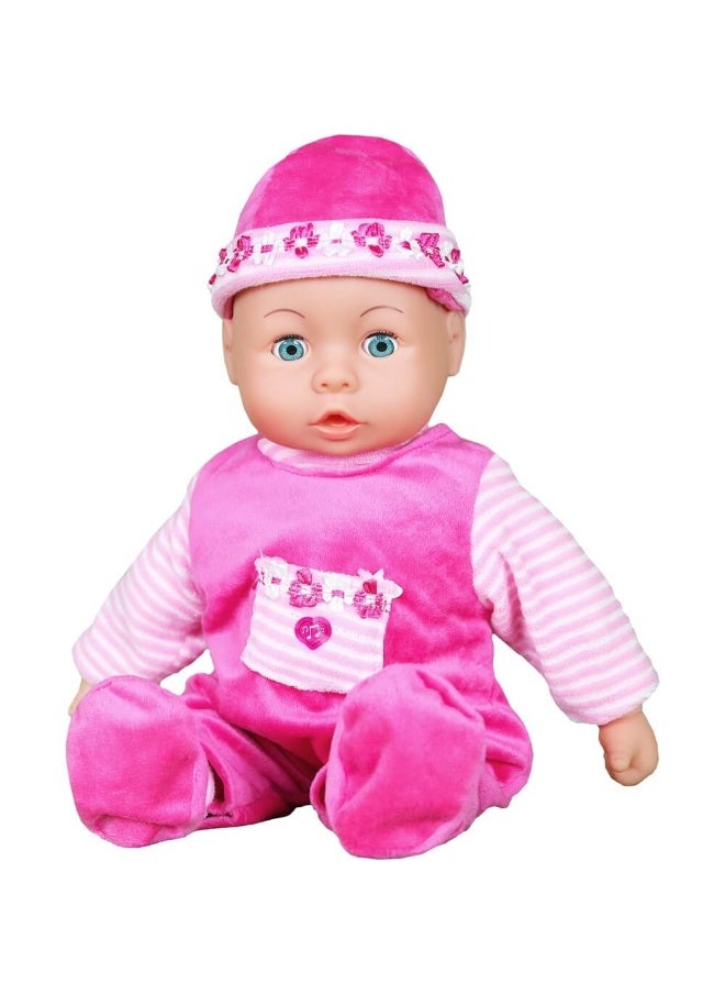 Just for Me Just For Me Baby First Words Doll (38 cm, Pink)  - Image 2