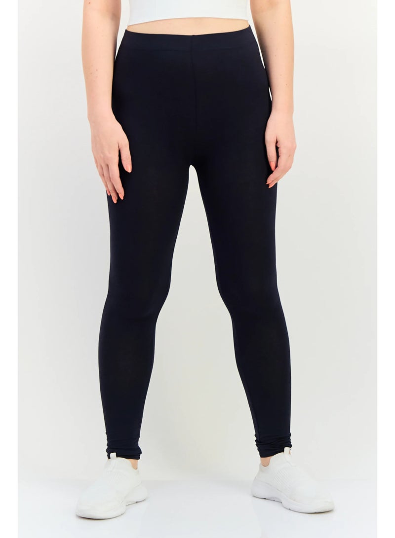 FOREVER 21 Women's Black Full-Length Leggings - Image 1