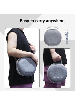 Excefore Hard Carrying Case Compatible with Meta Quest 3, Protect Gaming Headset and Controllers Accessories, for Travel and Home Storage, Not Fit for Official Elite Strap, Gray  - Image 4