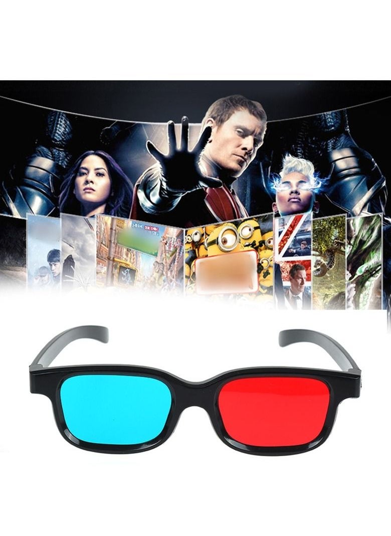 Furtey - 3D Glasses for Dimensional Anaglyph TV Movie - Image 1
