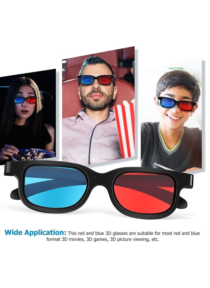 Furtey - 3D Glasses for Dimensional Anaglyph TV Movie - Image 1