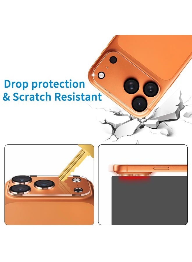 Dengduoduo 3 Pack Camera Lens Protector for iPhone 17 Pro, Tempered Glass, Ultra HD, 9H Hardness, Anti-Scratch, Case Friendly, Easy to Install [No Affect on Night Shots] - Image 5