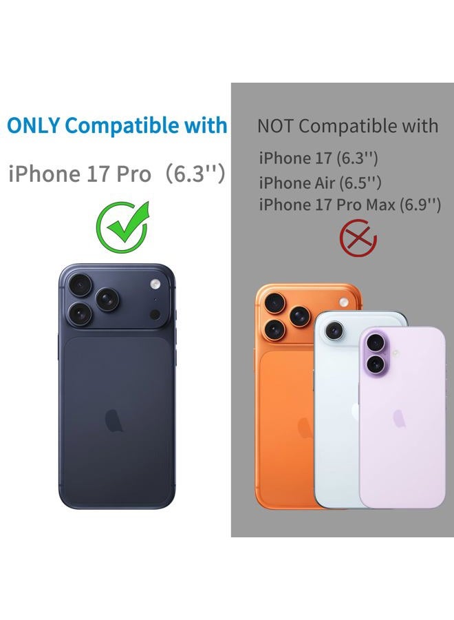Dengduoduo 3 Pack Camera Lens Protector for iPhone 17 Pro, Tempered Glass, Ultra HD, 9H Hardness, Anti-Scratch, Case Friendly, Easy to Install [No Affect on Night Shots] - Image 2