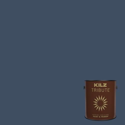KILZ TRIBUTE Paint & Primer, Interior, Semi-Gloss, Ruling Royalty, 1 Gallon - Image 1