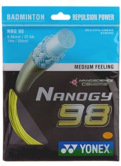 Yonex Nanogy 98 Badminton String Yellow