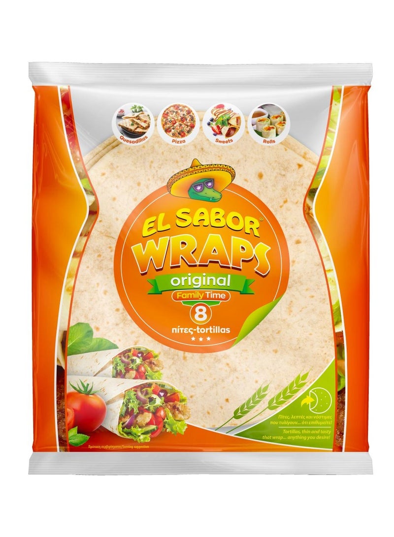 El Sabor Original Tortillas Wraps (20cm) - Image 1