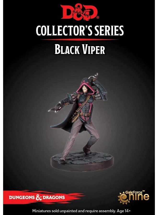 Gale Force Nine Dungeons & Dragons Dragon Heist: Black Viper Collector's Series Miniature - Image 1