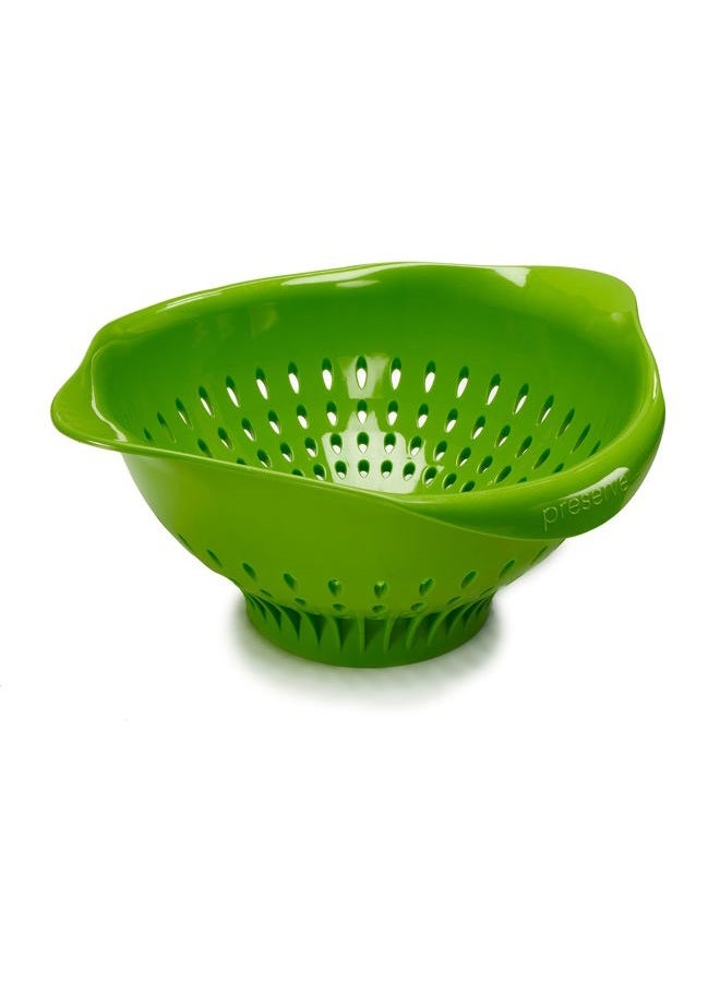 Preserve Large Colander Kitchenware, 3.5 Quart Capacity, Green - Image 1