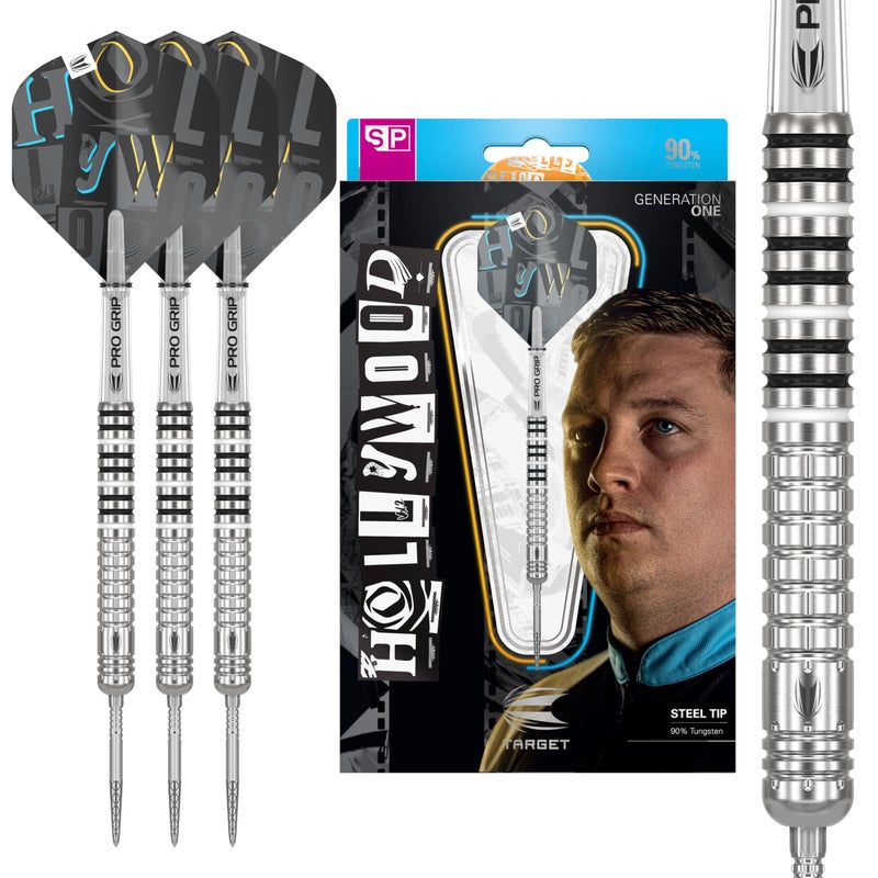 Target Darts Chris Dobey G1 24G 90 Tungsten Swiss Point Steel Tip Darts Set - Image 2