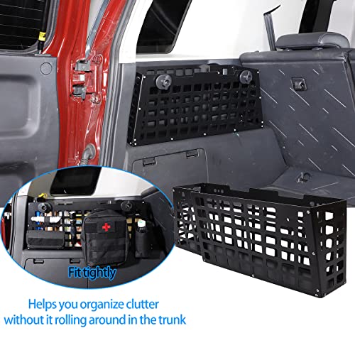 HAPPYHORSE For Toyo-ta FJ Cruiser 2007-2021 trunk, sundries organizer storage compartment storage box (Storage box B on the left side of the trunk) - Image 2