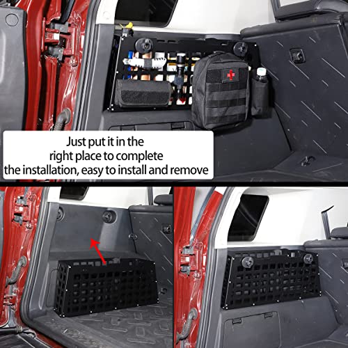 HAPPYHORSE For Toyo-ta FJ Cruiser 2007-2021 trunk, sundries organizer storage compartment storage box (Storage box B on the left side of the trunk) - Image 3