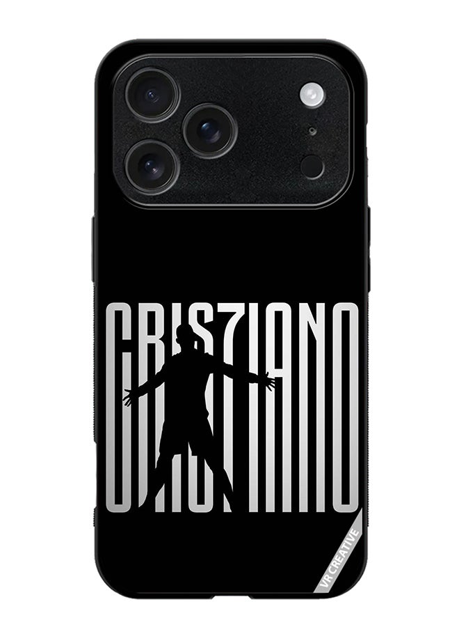 VR CREATIVE Protective Case Cover For Apple iPhone 17 Pro Max Ronaldo Design Multicolour