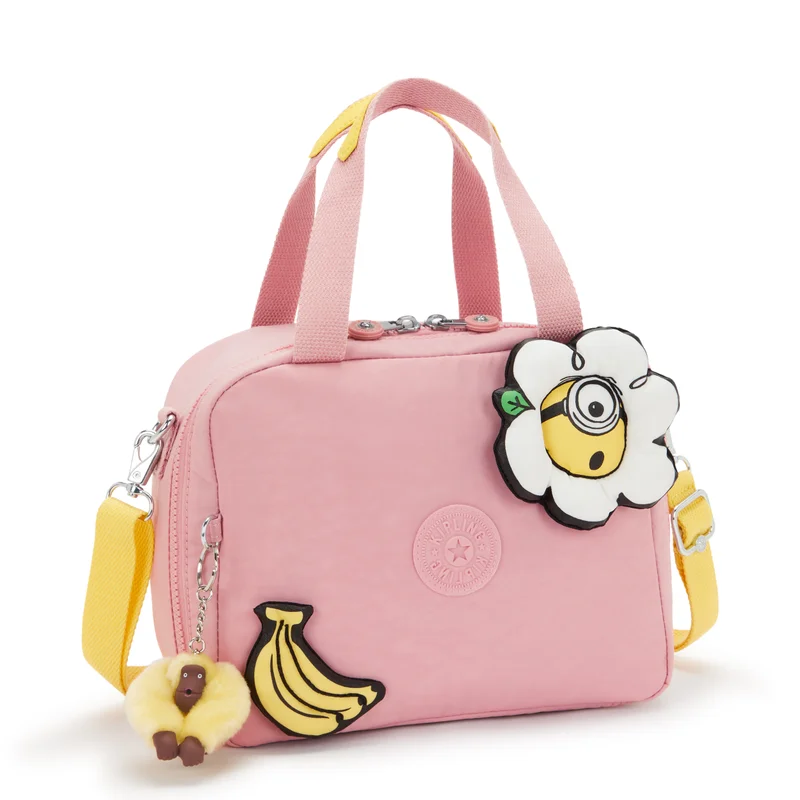 Kipling  Kipling  Miyo Print Pink Daisy Large LunchBag with Trolley Sleeve I8924-1MI  | Best Price UAE
