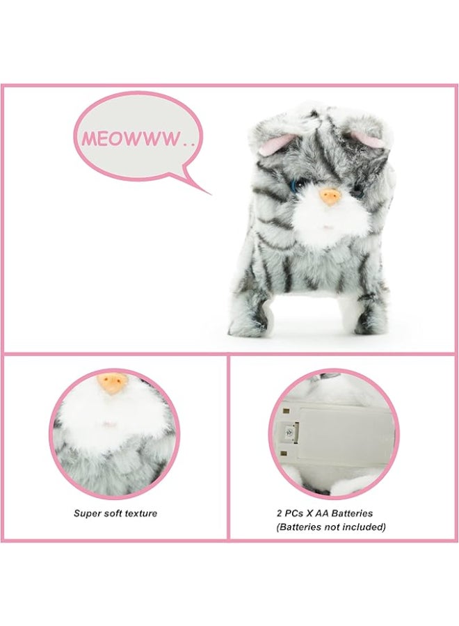 Pugs at Play Zoe Walking Cat – Interactive Electronic Pet Toy for Kids Ages 3+ - Image 3