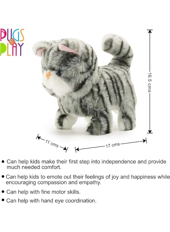 Pugs at Play Zoe Walking Cat – Interactive Electronic Pet Toy for Kids Ages 3+ - Image 4