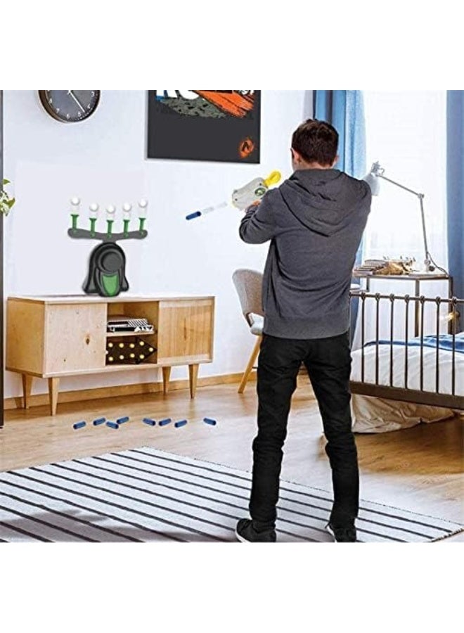Hover Shot Floating Target Shooting Game for Kids – Foam Dart Blaster with 10 Floating Ball Targets – Air Hover Shooting Game – Interactive Target Practice Toy – Ages 8+ - Image 2