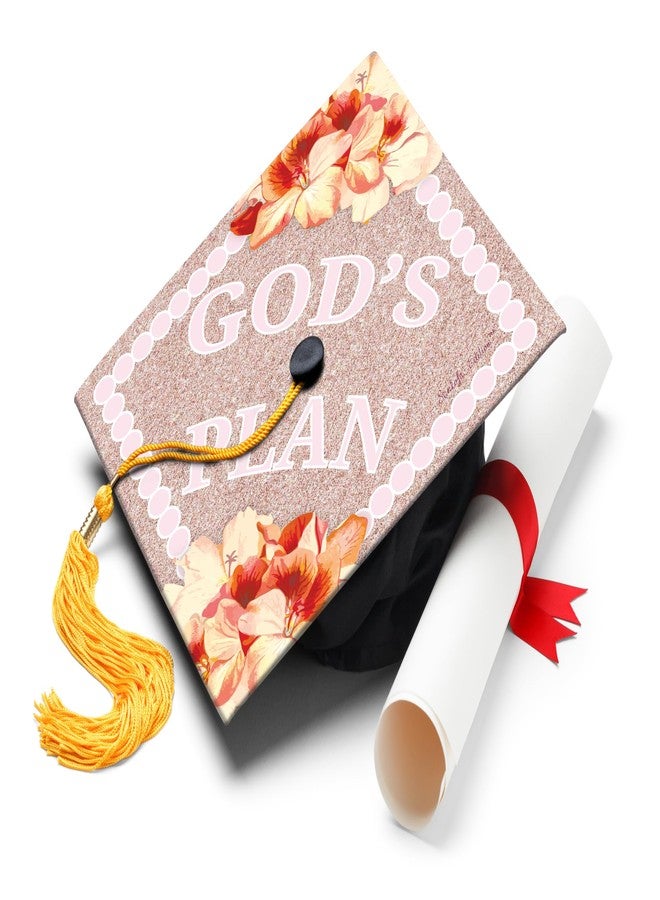 ADVANSYNC God's Plan Graduation Cap Topper - Image 1