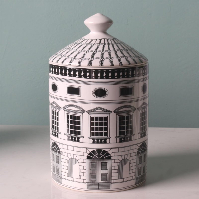 Beccalame Ceramic Candle Jar Home Fireplace Kitchen Dining Decor Candle Holder (H1) - Image 3