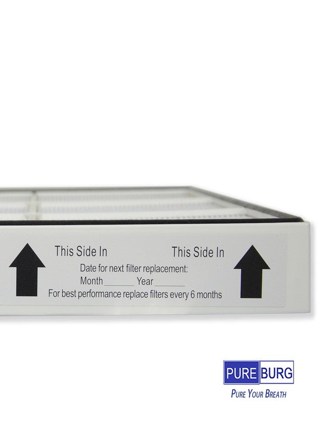 PUREBURG فلتر بديل 1183054K متوافق مع أجهزة تنقية الهواء Whirlpool Whispure AP450 وAP510 وAP51030K وAP51030KB وAP45030K وWP500 وWP1000، وفلاتر H13 HEPA وفلاتر الكربون المسبقة من إنتاج PUREBURG - Image 4