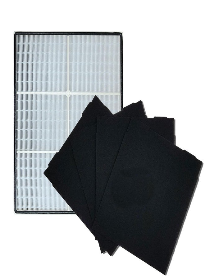 PUREBURG فلتر بديل 1183054K متوافق مع أجهزة تنقية الهواء Whirlpool Whispure AP450 وAP510 وAP51030K وAP51030KB وAP45030K وWP500 وWP1000، وفلاتر H13 HEPA وفلاتر الكربون المسبقة من إنتاج PUREBURG - Image 1