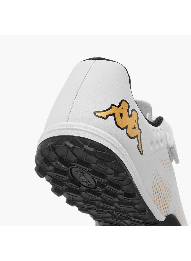 Kappa Boys' Logo Print Football Shoes with Hook and Loop Closure - Image 5